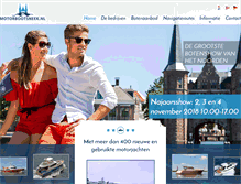 Tablet Screenshot of motorbootsneek.nl